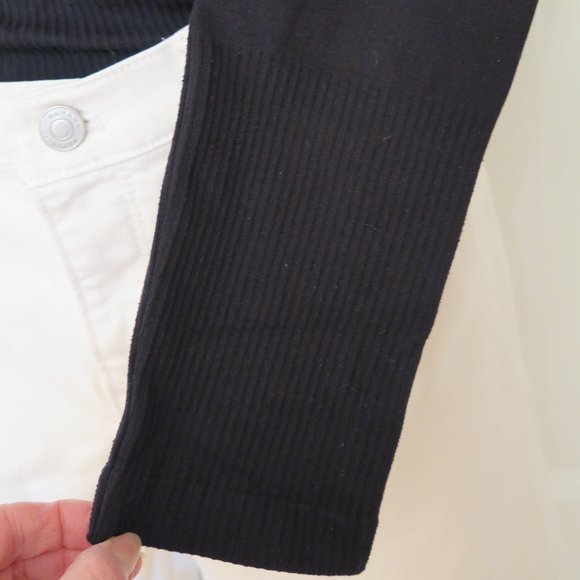 Black stretch top with spandex - Picture 6 of 12